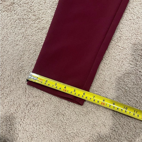 ADELYN RAE Red Crepe Twisted Off-Shoulder neckline Straight Leg Jumpsuit - Picture 6 of 11